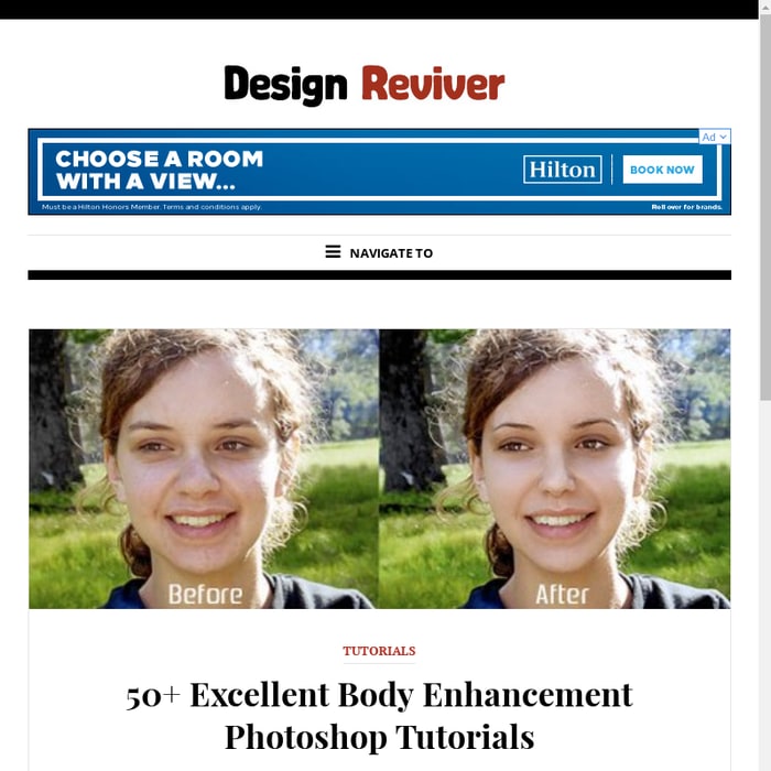 50+ Excellent Body Enhancement Photoshop Tutorials - Design Reviver - Web Design Blog