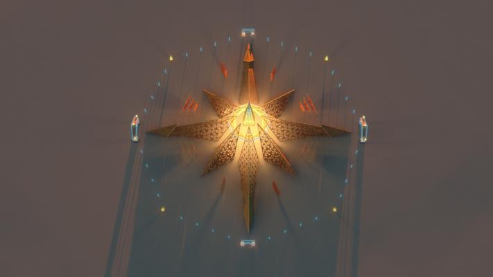 Burning Man releases its 2020 Temple addressing to medieval cosmic world