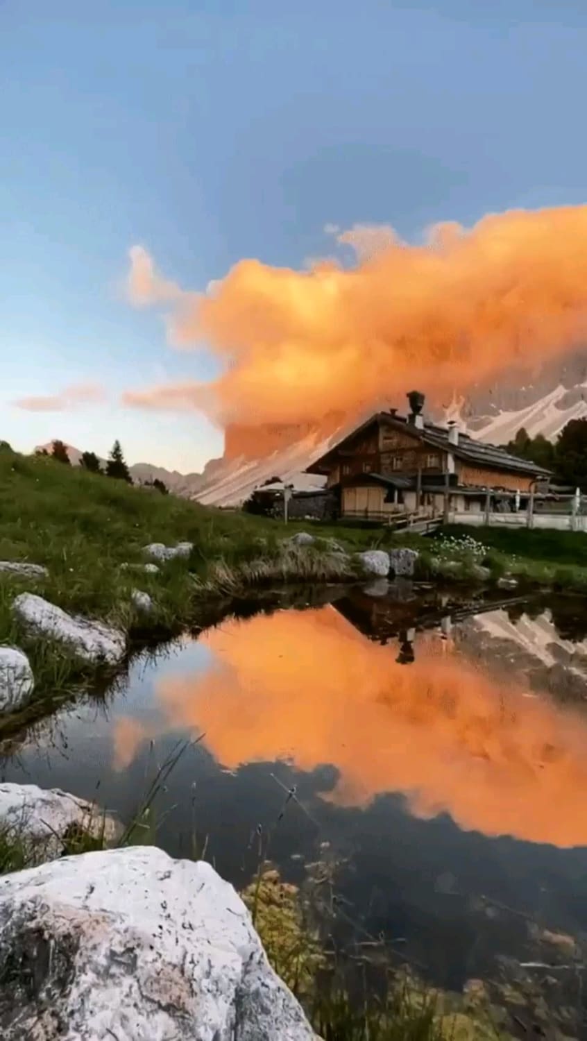 In the Italian Alps