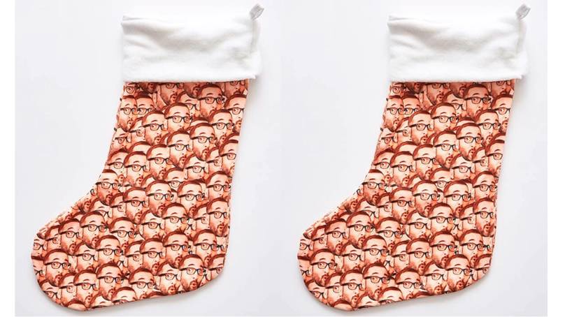 You Can Now Buy Personalised Christmas Stockings You Can Put Your Face All Over