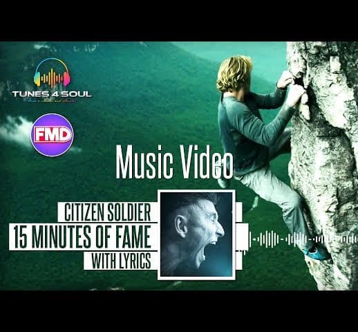 Citizen Soldier - 15 Minutes Of Fame (Lyric Video) Royalty Free Rock Music