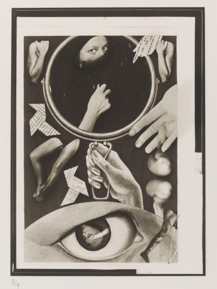 📷 Photographer Claude Cahun used their work to challenge the concepts of gender and sexuality in the early C.20, rejecting the traditional notions of masculinity & femininity. Can you spot the Surrealist influence? Discover more of the artists work: