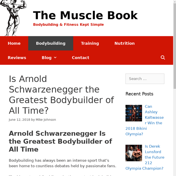 Is Arnold Schwarzenegger the Greatest Bodybuilder of All Time? – The Muscle Book