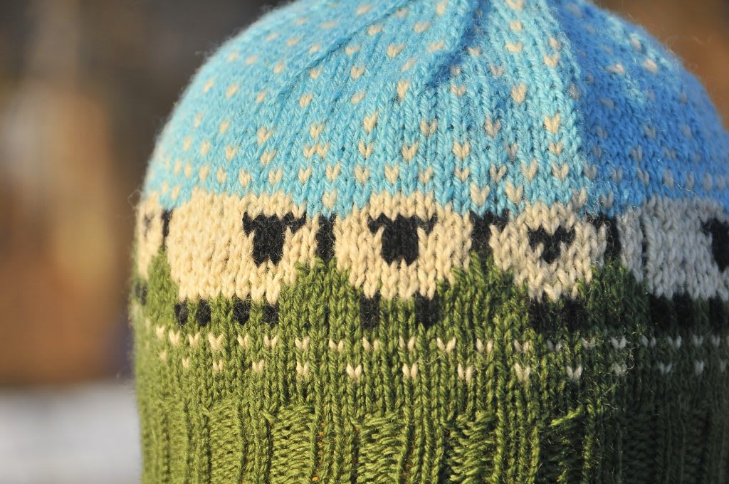 DIY: Knit Baa-ble Hat by Donna Smith
