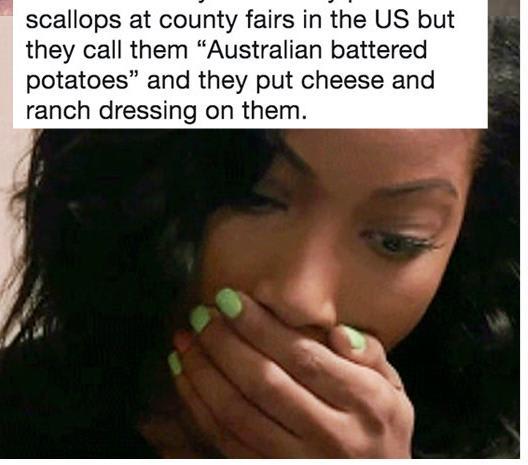 America Found Out About Potato Scallops And Of Course They Ruined Them