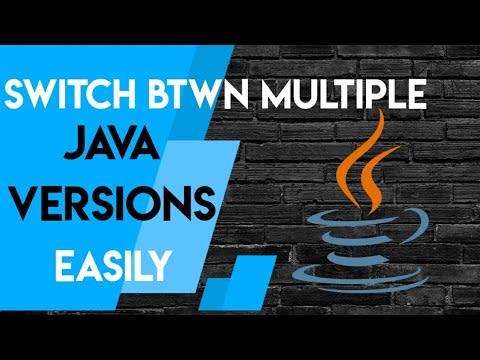 Switch Between Multiple Java Versions Easily [ Java Tips ]