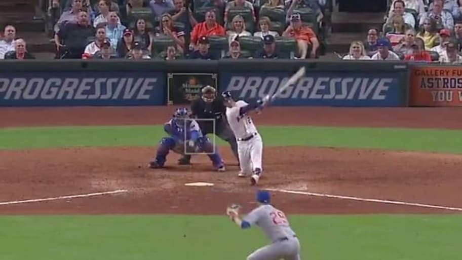 VIDEO: Alex Bregman Jacks 12th Home Run of May Against the Cubs