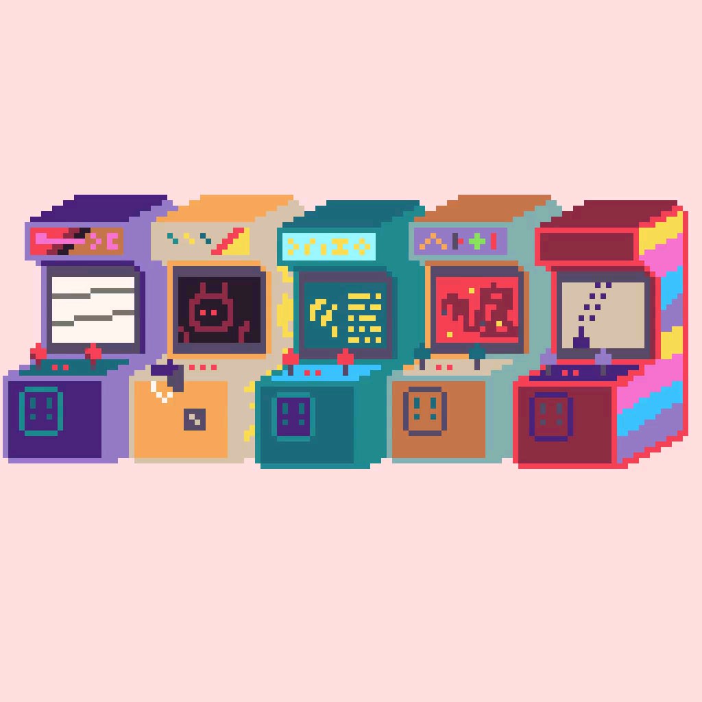 8-bit-arcade-cabinets