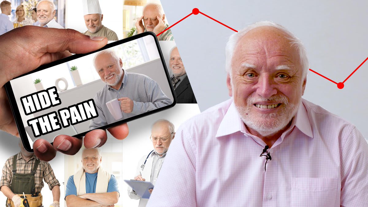 I Accidentally Became A Meme: Hide The Pain Harold