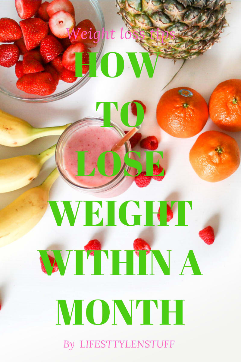 Basic Tips To Lose Weight Within A Month