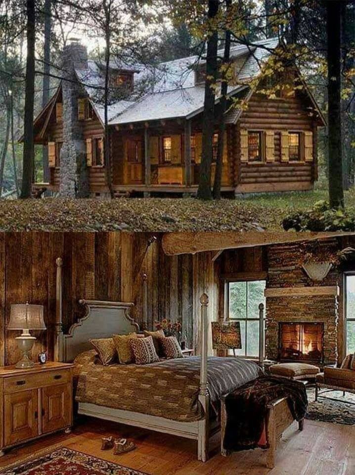 Pin by Ognyan Tortorochev on Dreamy Homes | Log cabin homes, Log home interiors, Cabins and cottages