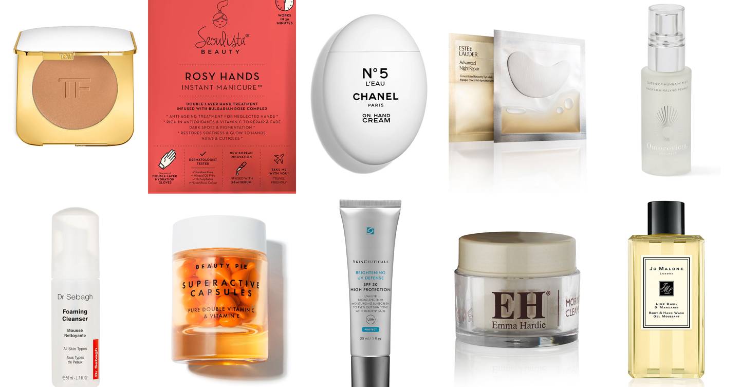 Travel-size beauty kit: the best products under 100ml