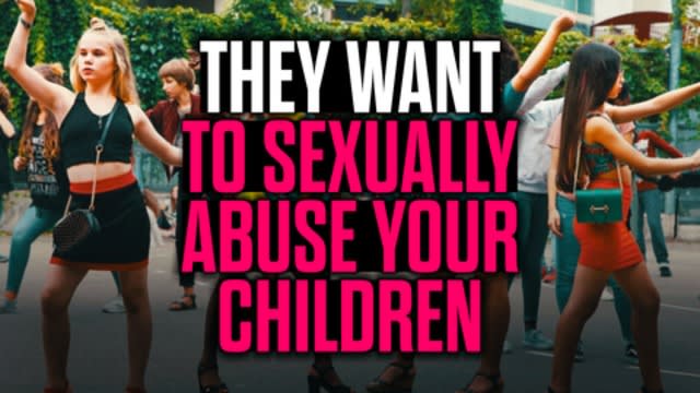 They Want to Sexually Abuse YOUR Children