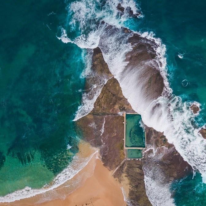 Top 10 Sydney Rock Pools: A Drone Gallery - Beard and Curly Blog