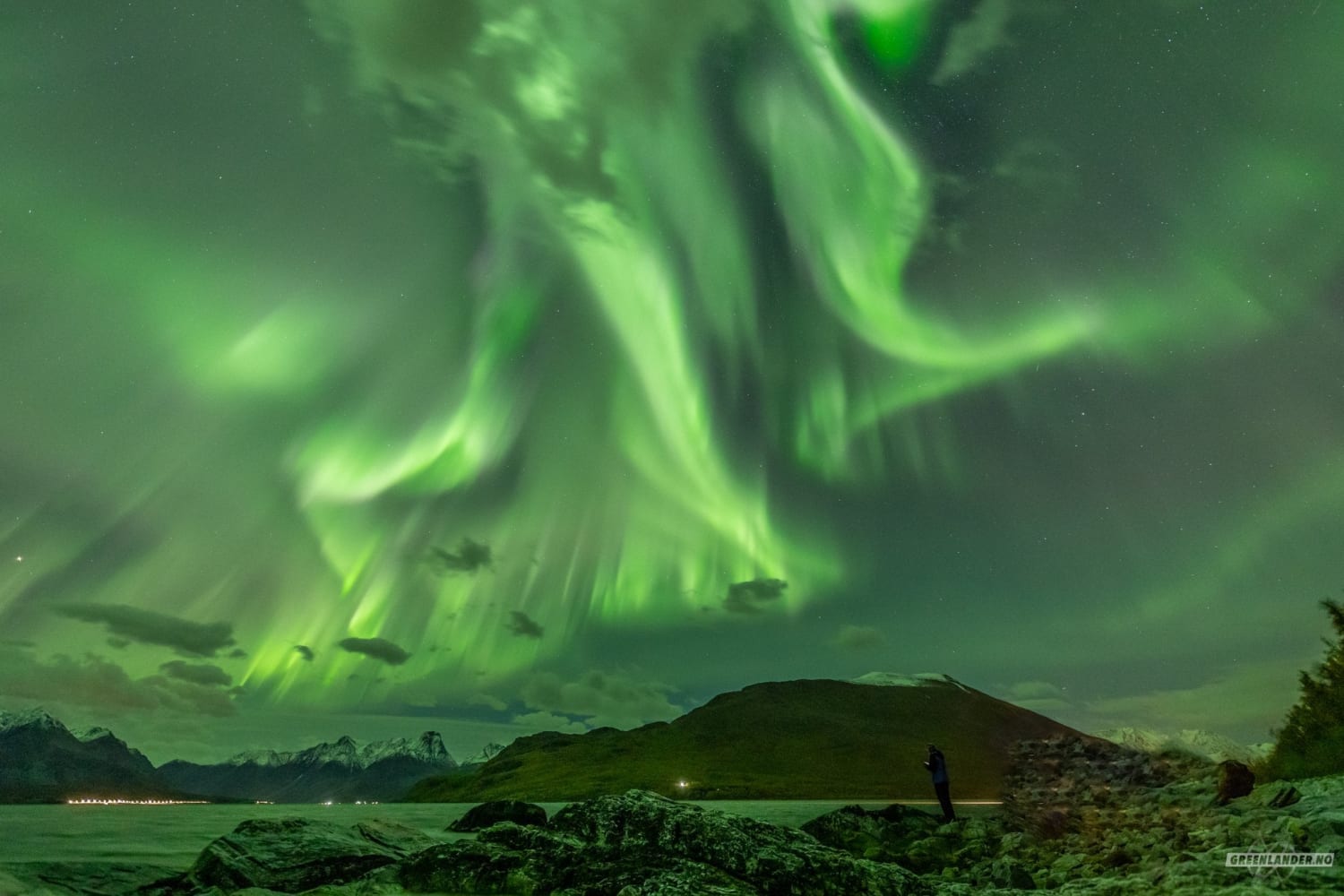 Aurora Borealis over Kingdom of Norway photographed by Markus Varik on 23 September 2020.