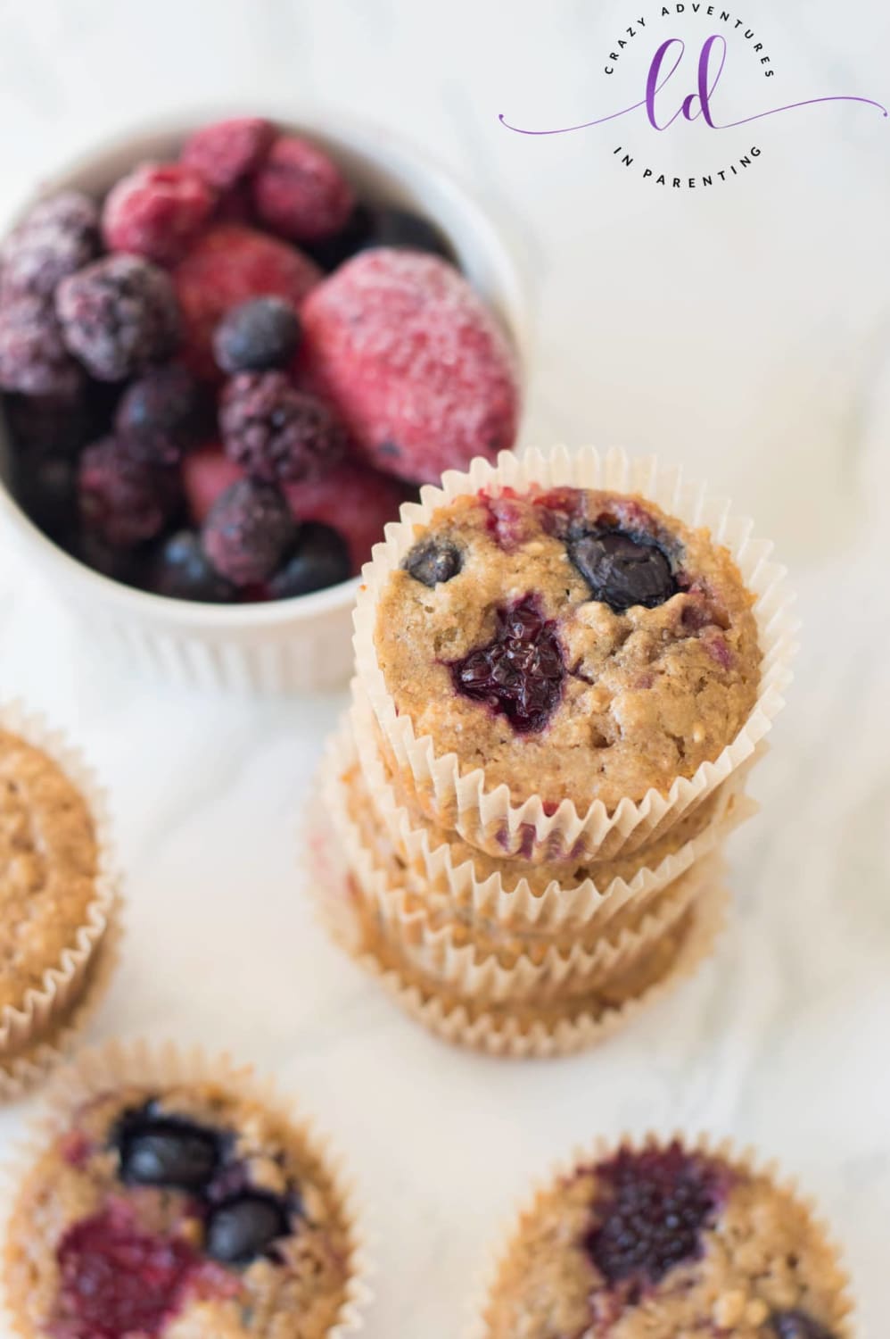 Easy Healthy Berry Muffins Recipe