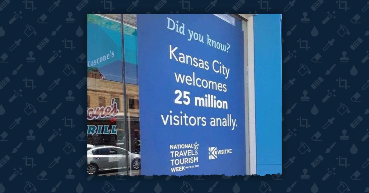 Does a 'Welcome to Kansas City' Sign Contain an Unfortunate Typo?