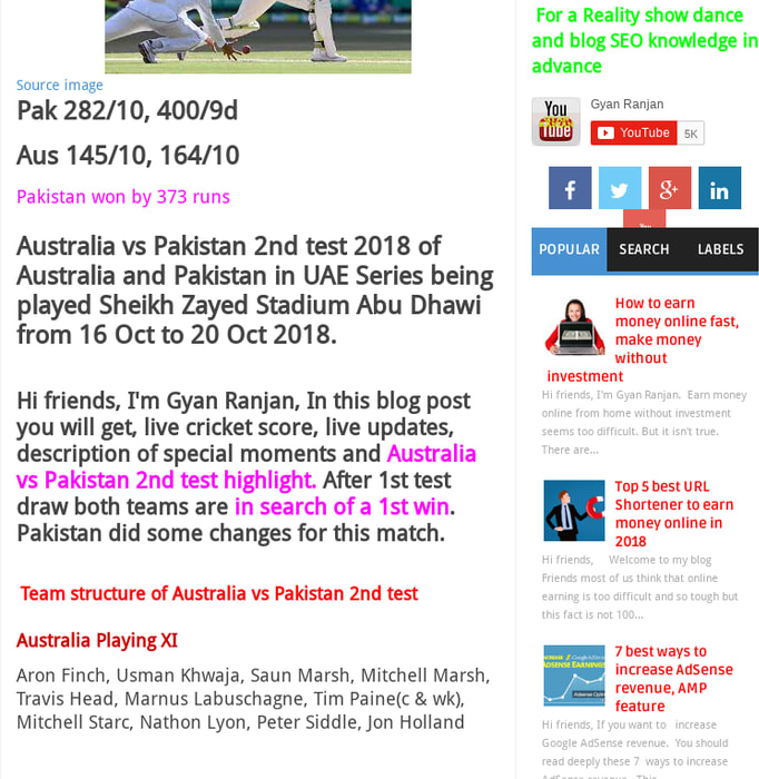Australia vs Pakistan 2nd test highlights, In search of 1st win