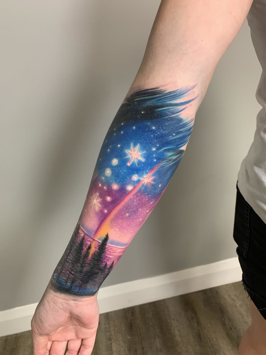 Beautiful cover up done by Jordan Chin at Sage Tattoo Gallery in Ottawa, Ont.