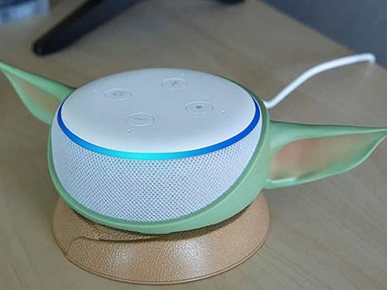 Amazon now has a Baby Yoda Echo Dot stand