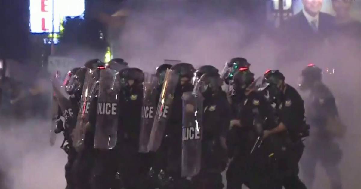 Militarized police response to protests can erode community trust, experts say