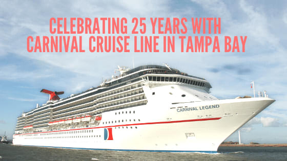 Celebrating 25 Years With Carnival Cruise Line in Tampa Bay