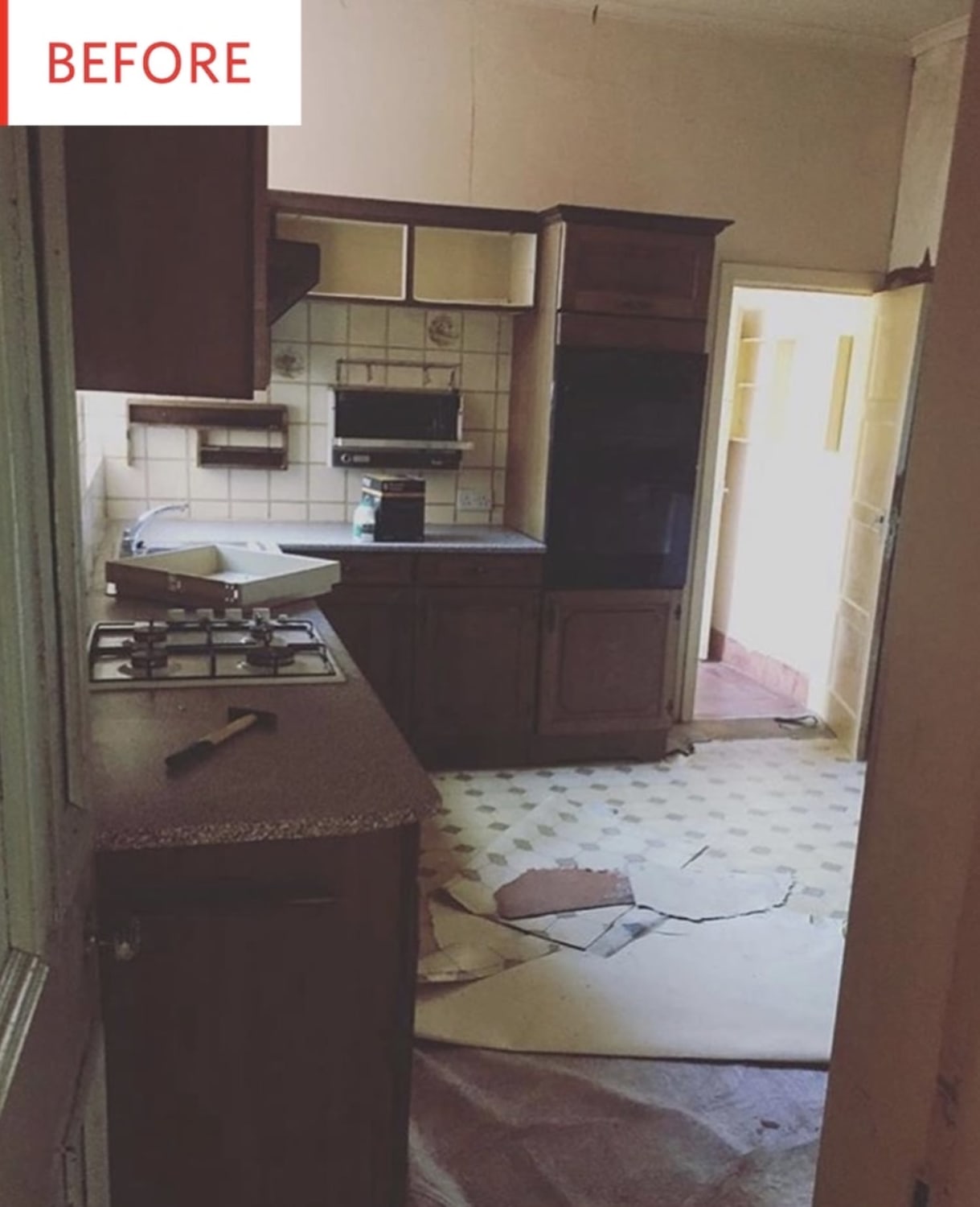 Before and After: We Dare You to Guess How Inexpensive This UK Kitchen Reno Was