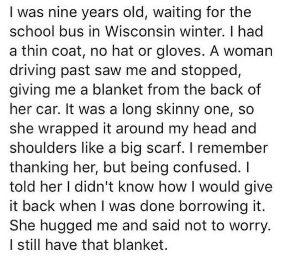 Such a heartwarming wholesome story