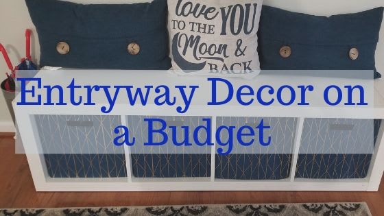 Entryway Decor on a Budget