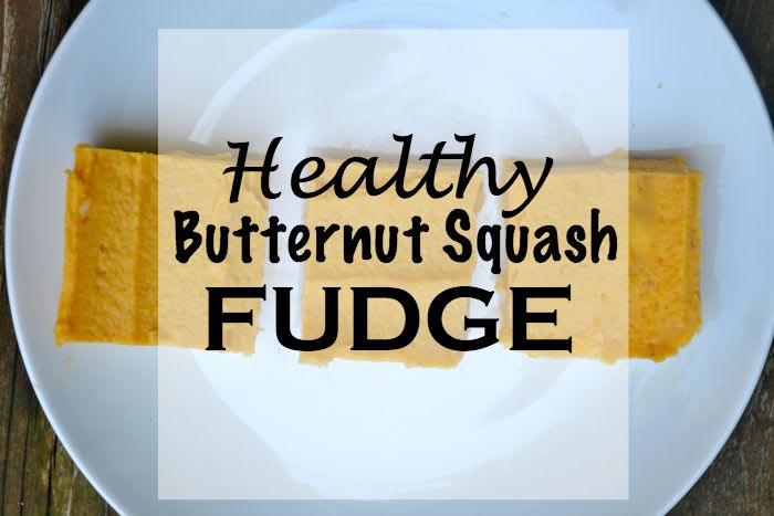 Healthy Butternut Squash Fudge