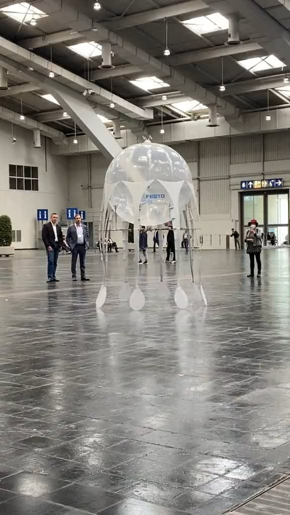 Jellyfish drone concept created by German firm Festo. Coming to a