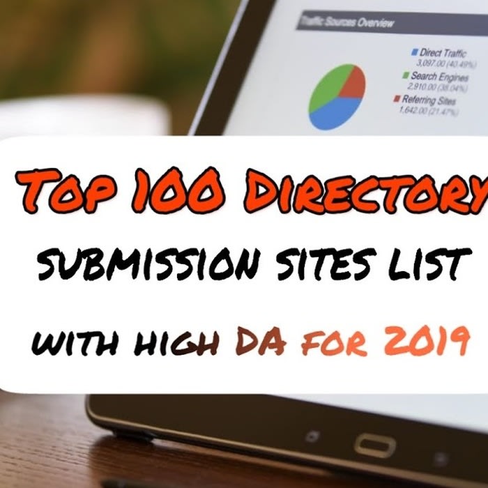 Top 100 Directory Submission Sites List with High DA For 2019
