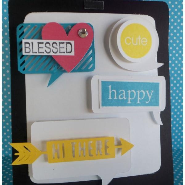 Iphone any occasion card - Craft