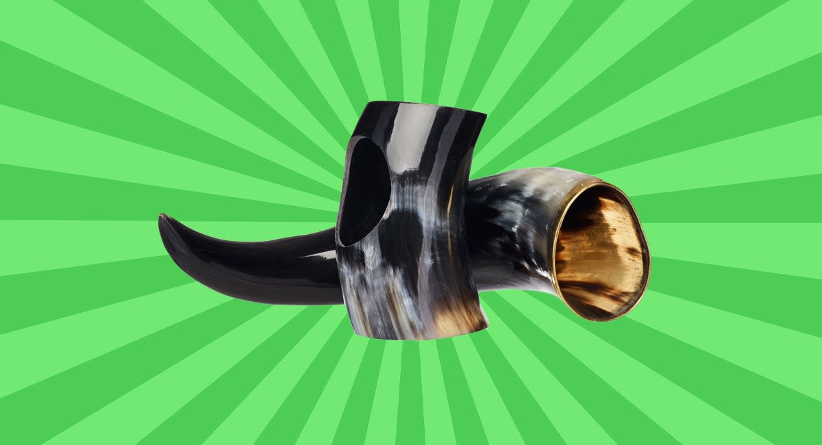 Save Big When You Pick Up a Handcrafted Drinking Horn Today