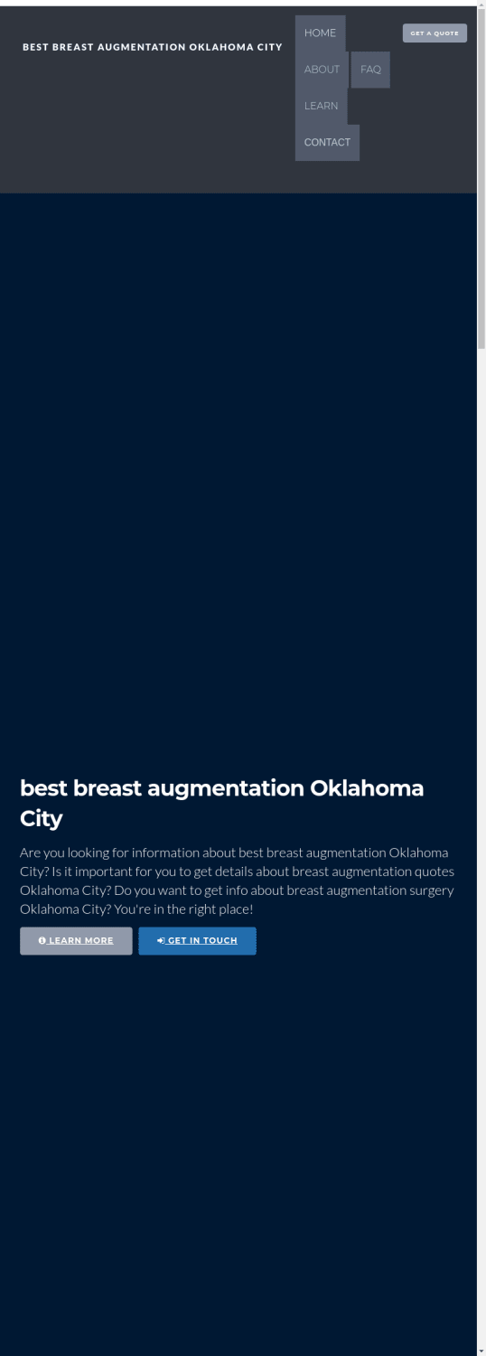 Best Breast Augmentation Oklahoma City