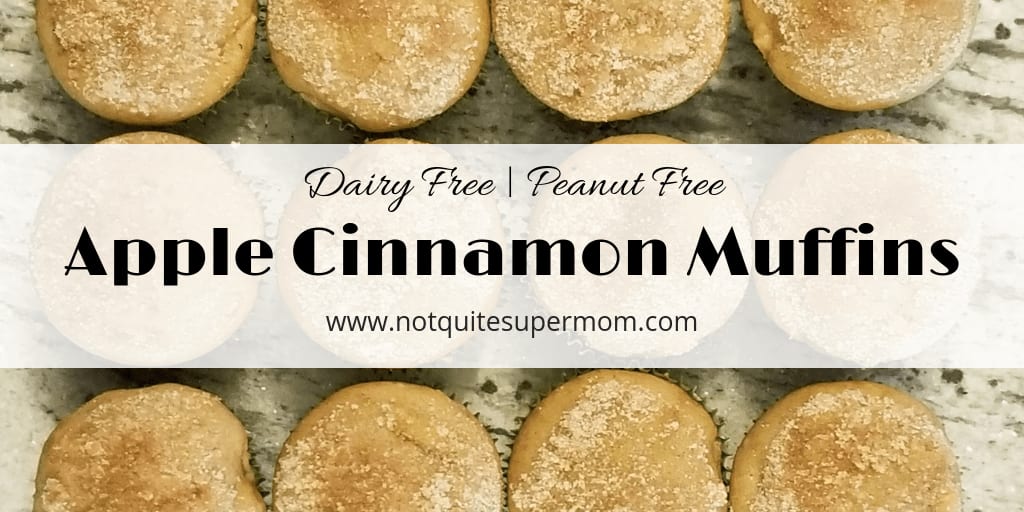 Dairy Free Apple Cinnamon Muffins
