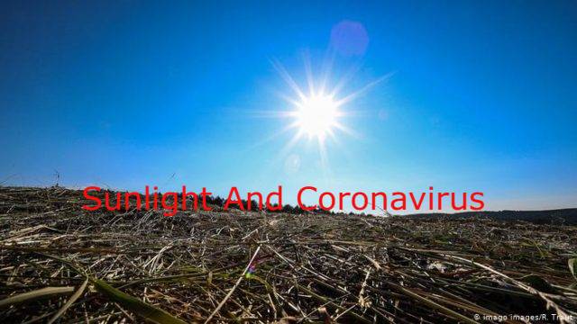 Sunlight destroys coronavirus quickly, US scientists