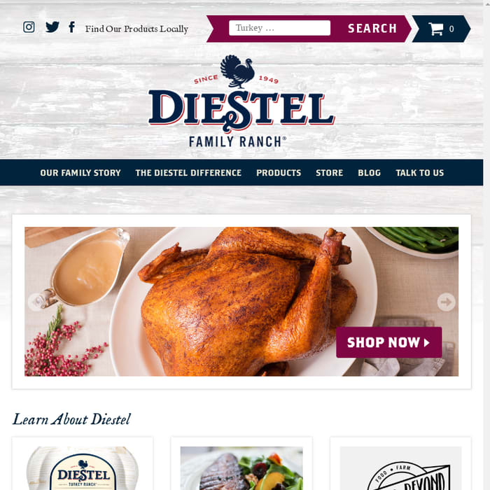 Home - Diestel Family Turkey Ranch