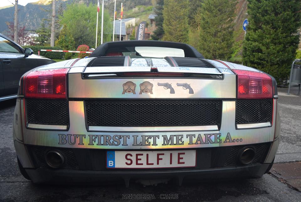 Selfie. How to make a good selfie? Andorra business cars meeting • ALL ANDORRA