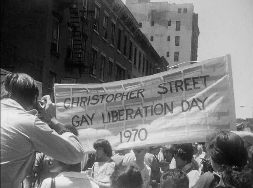 Some Pride history held at the Library: A year after the 1969 Stonewall Inn police raid (https://t.co/BUVXWOS5f1), NYC's first Pride march was held to commemorate the Stonewall uprising. It was called Christopher Street Gay Liberation Day. More footage: