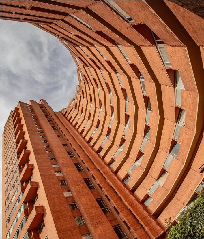 An important Building in Bogota COL by Rogelio Salmona