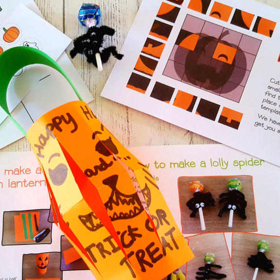 Spooky fun with Willow & Wild October Craft and Gardening box
