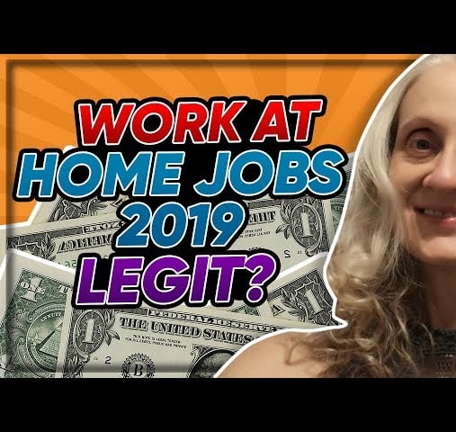 Work At Home Jobs 2019 - Legit Make Money From Home