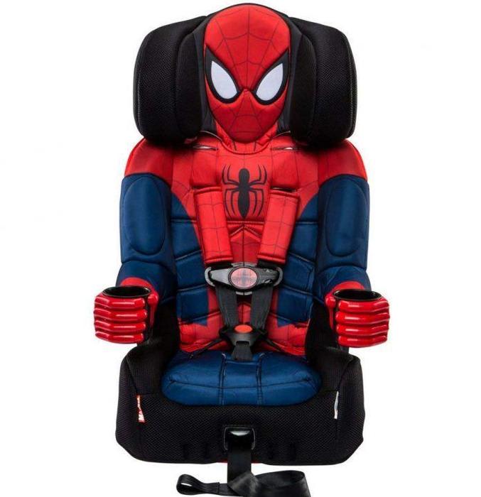 KidsEmbrace 2-in-1 Harness Booster Car Seat, Marvel Spider-Man