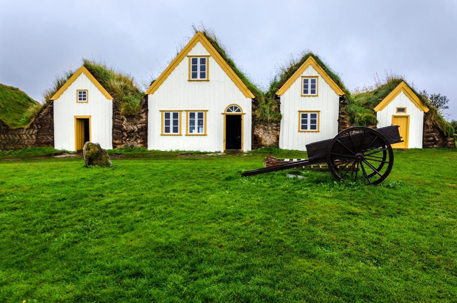 Icelandic turf houses