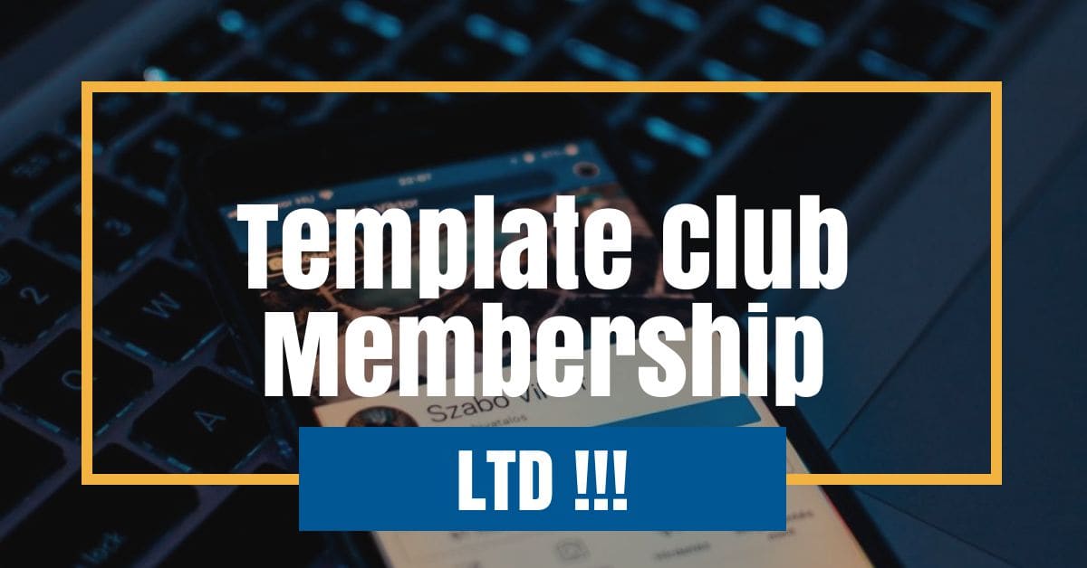 Template Club Lifetime deal - Masa Design and marketing webshop