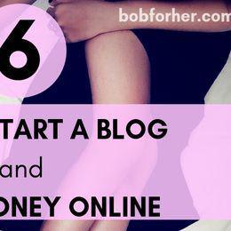 How To Start A Blog To Make Money Online? In 6 steps
