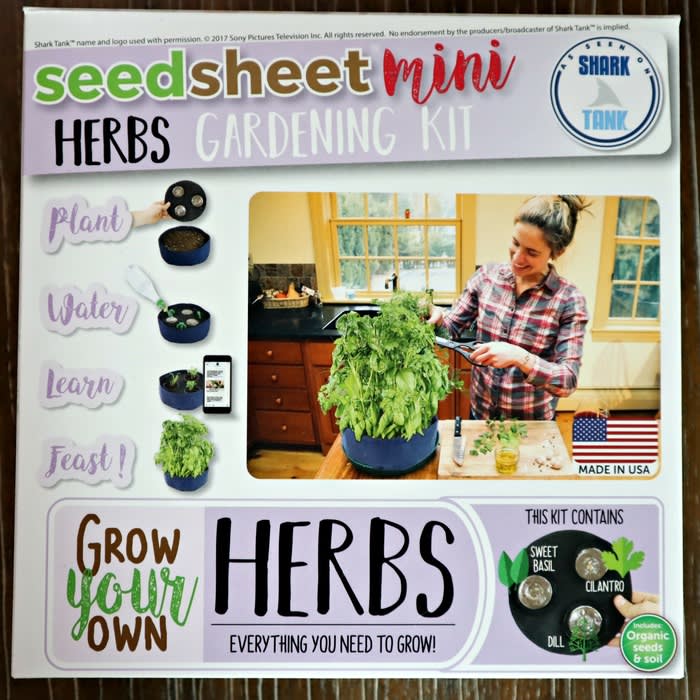 Small Garden Ideas with Seedsheet: Mini Garden Kits