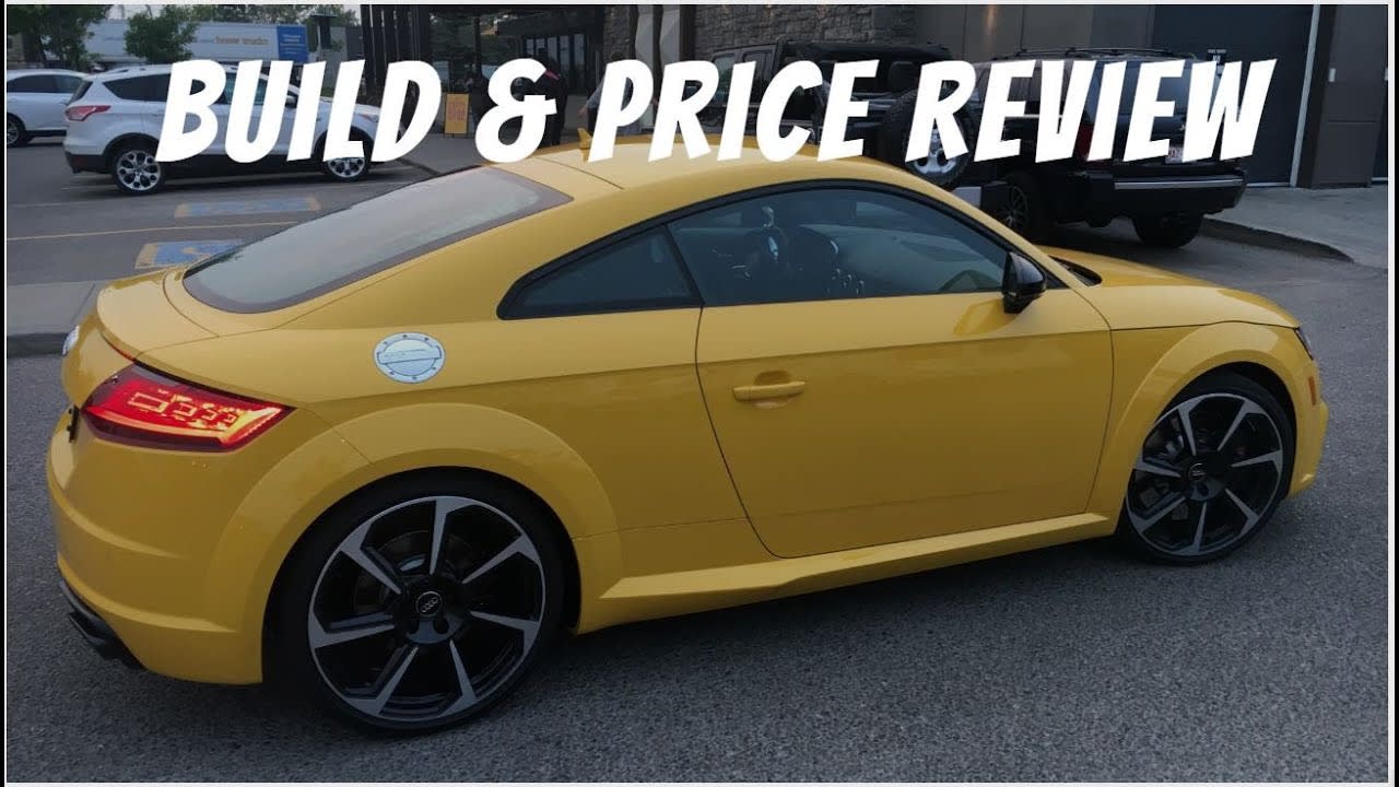 2019 Audi TT RS Coupe in Vegas Yellow - Build & Price Review: Features, Colors, Interior, Packages