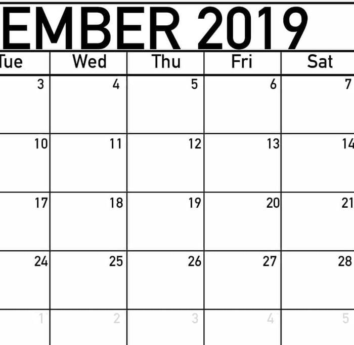 September 2019 Printable Calendars